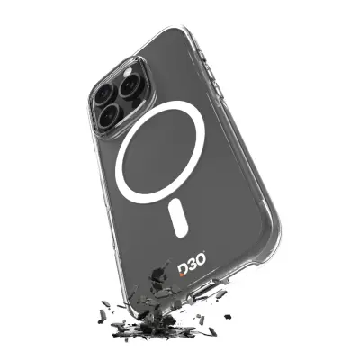 OVITEK PURO IMPACT CLEAR D3O ZA MAGSAFE ZA IPHONE 16 PLUS PROZOREN