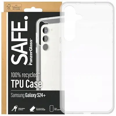 SAFE PANZERGLASS ETUI CASE OBUDOWA DO SAMSUNG GALAXY S24+ PRZEZROCZYSTE