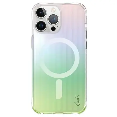 UNIQ COEHL LINEAR MAGNETNI POLNILNI OVITEK ZA IPHONE 15 PRO MAX - IRIDESCENT