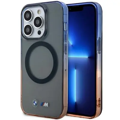 BMW GRADIENT BUMPER OVITEK ZA MAGSAFE OVITEK ZA IPHONE 14 PRO SIVA