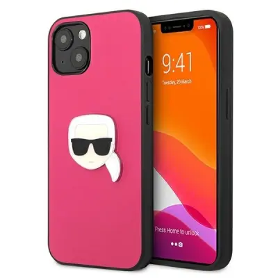 TRDA ETUIKA KARL LAGERFELD KLHCP13SPKMP ZA IPHONE 13 MINI ROZA