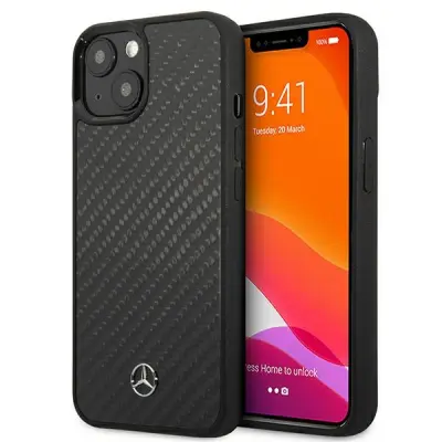 MERCEDES MEHCP13SRCABK IPHONE 13 MINI 5,4 CZARNY/BLACK CARBON HARDCASE DYNAMIC LINE