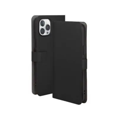 OVITEK UNIQ JOURNA ZA IPHONE 14 PRO ČRN VISOKA ZAŠČITA