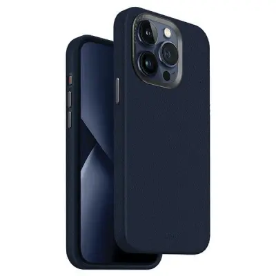 UNIQ LYDEN MAGCLICK POLNILNI OVITEK ZA IPHONE 15 PRO MAX MORNO MODRA