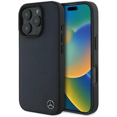 MERCEDES MB OVITEK OVITEK ZA MAGSAFE ZA IPHONE 16 PRO MAX MORNO MODRA