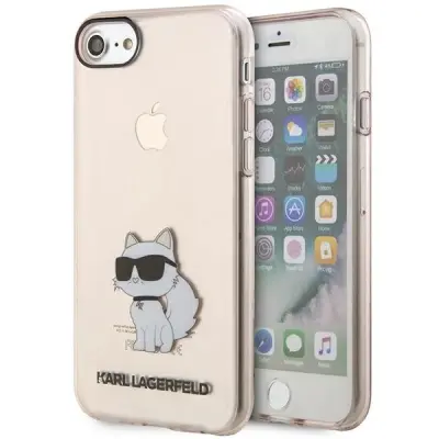 ETUI KARL LAGERFELD KLHCI8HNCHTCP NA IPHONE 7/8/ SE 2020 / SE 2022 - RÓŻOWE IKONIK CHOUPETTE