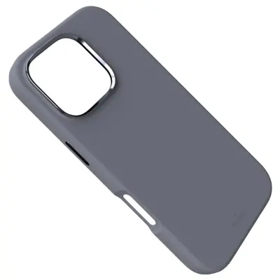 PURO SILIKONSKI OVITEK ICON MAG PRO MAGSAFE ZA IPHONE 16 PRO MAX TEMNO SIV