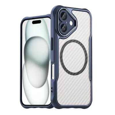HURTEL SILIKONSKI OVITEK VODILNA SERIJA MAGSAFE ZA IPHONE 16 MODER