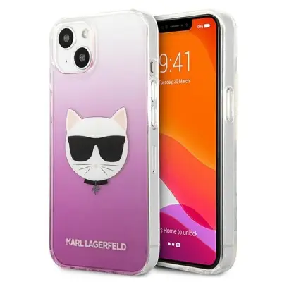 KARL LAGERFELD CHOUPETTE HEAD CASE OVITEK ZA IPHONE 13 MINI ROZA