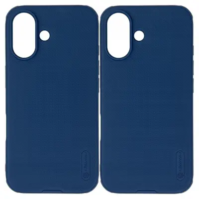 NILLKIN OVITEK OHIŠJE ZADNJA ETUI ZA IPHONE 16 MODRA