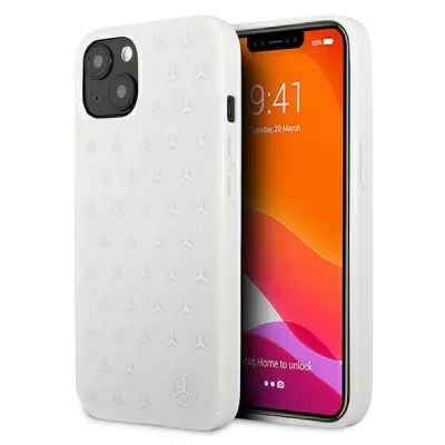MERCEDES OVITEK USNJEN OVITEK ZA IPHONE 13 14 15 6.1 BEL