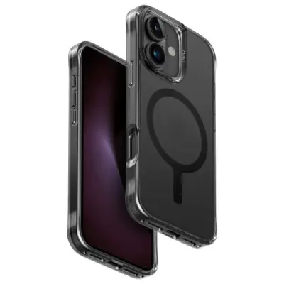 UNIQ LIFEPRO XTREME MAGCLICK POLNILNI OVITEK ZA IPHONE 16 ČRN