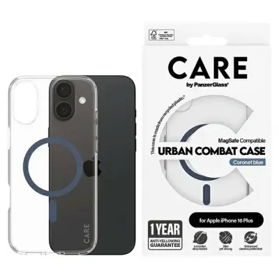 CARE BY PANZERGLASS FLAGSHIP OVITEK Z ZA MAGSAFE ZA IPHONE 16 PLUS - MODER