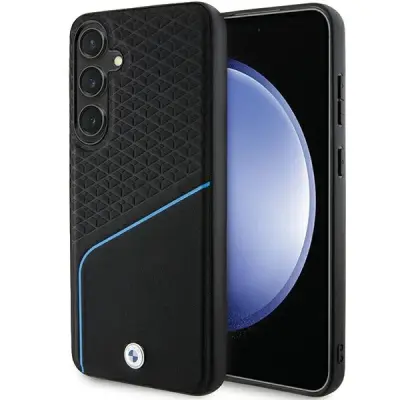 USNJEN ETUI S PODPISOM BMW SIGNATURE ZA MAGSAFE ZA SAMSUNG GALAXY S24 ČRN