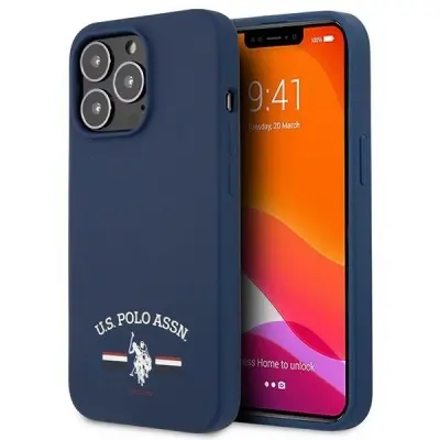 ZDA POLO ASSN. SILIKONSKI OVITEK ZA IPHONE 13 PRO MAX MORANSKO MODER