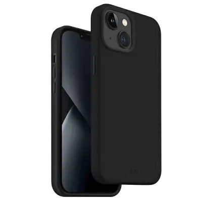 OVITEK UNIQ LINO CASE ZA IPHONE 14 PLUS ČRN ZAŠČ