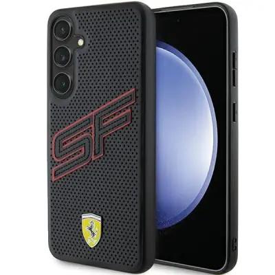 OVITEK FERRARI BIG SF PERFORIRAN ZA SAMSUNG GALAXY S24+ ČRN