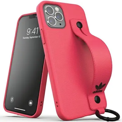 ADIDAS OVITEK ZA IPHONE 12 / 12 PRO ROZA Z ROČAJEM
