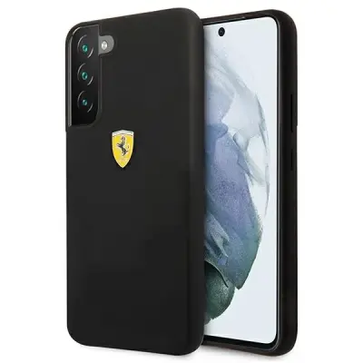 SILIKONSKI OVITEK FERRARI ON TRACK ZA SAMSUNG GALAXY S22 ČRN