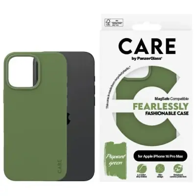 CARE BY MODNI OVITEK PANZERGLASS ZA MAGSAFE ZA IPHONE 16 PRO MAX ZELEN