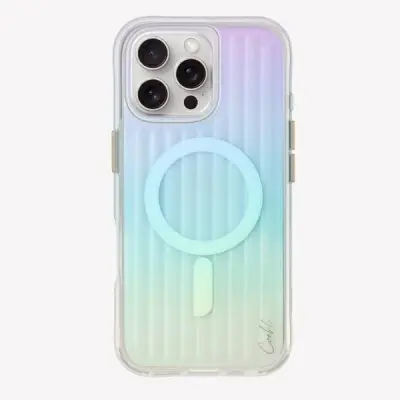 UNIQ COEHL LINEAR MAGNETNI POLNILNI OVITEK ZA IPHONE 16 PRO MAX IRIDESCENT