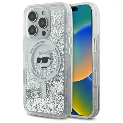 OVITEK Z BLEŠČICAMI KARL LAGERFELD ZA IPHONE 16 PRO MAX MAGSAFE