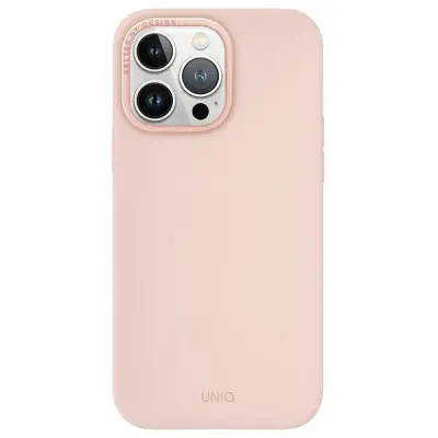 UNIQ LINO HUE MAGCLICK POLNILNI OVITEK ZA IPHONE 15 PRO MAX ROZA