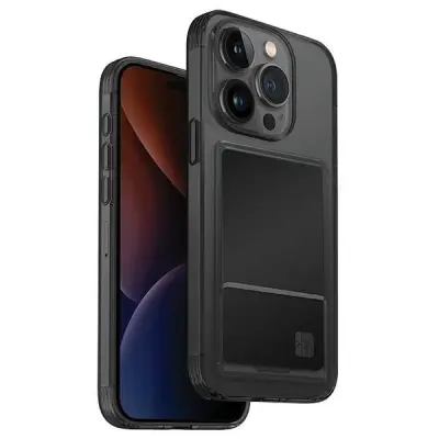 UNIQ AIR FENDER ID CARDSLOT CASE ZA IPHONE 15 PRO MAX SIVA ETUI