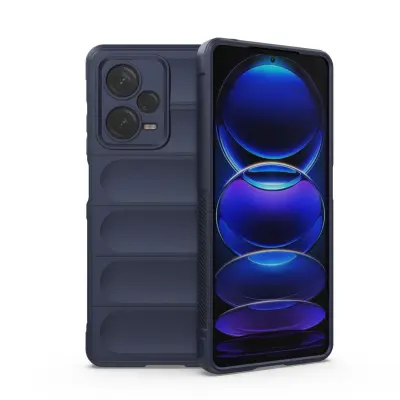 Fleksibilen ovitek za Xiaomi Redmi Note 12 Pro+ Magic Shield Case, moder