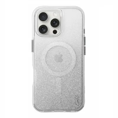 UNIQ COEHL LUMINO MAGNETNI POLNILNI OVITEK ZA IPHONE 16 PRO MAX SREBRN
