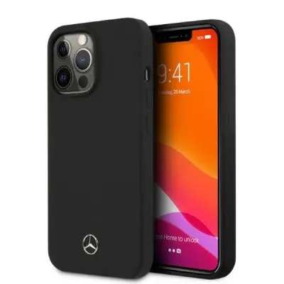 MERCEDES OVITEK ZA IPHONE 13 PRO MAX 6.7 TRDO OVITEK SILIKON ZA MAGSAFE