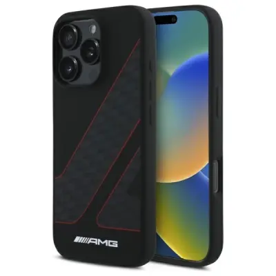 OVITEK AMG KARIRASTA ZASTAVICA ZA MAGSAFE ZA IPHONE 16 PRO - OVITEK ČRN