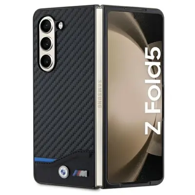 USNJENI OVITEK BMW CARBON ZA SAMSUNG GALAXY Z FOLD 5 ČRN