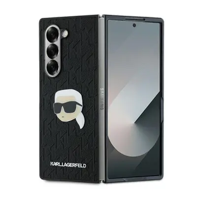 OVITEK ETUI KARL LAGERFELD ZA SAMSUNG GALAXY Z FOLD 6 ČRN