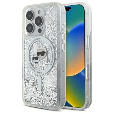 KARL LAGERFELD OVITEK TEKOČA BLEŠČICE KARL & CHOUPETTE HEAD MAGSAFE ZA IPHONE