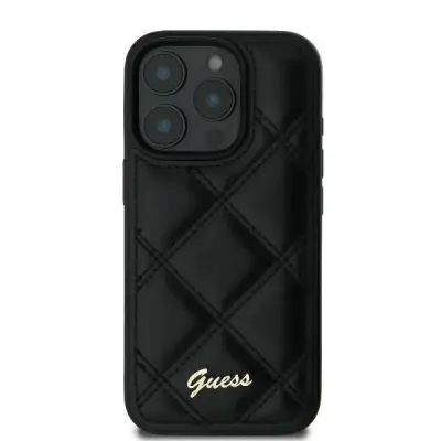 NOV OVITEK GUESS 4G TRIKOTNIK ZA IPHONE 16 ČRN OVITEK