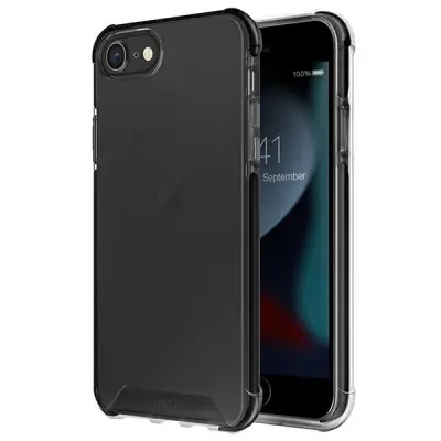OVITEK UNIQ COMBAT CASE ZA IPHONE 7 8 SE 2020 2022 ČRN