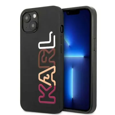 KARL LAGERFELD KLHCP13SPCOBK IPHONE 13 MINI 5,4 CZARNY/BLACK HARDCASE MULTIPINK BRAND