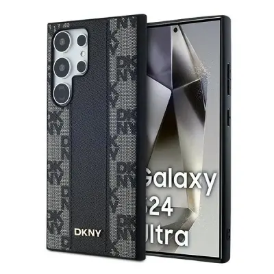 USNJENI OVITEK DKNY KARIRAN MAGSAFE ZA SAMSUNG GALAXY S24 ULTRA ČRN