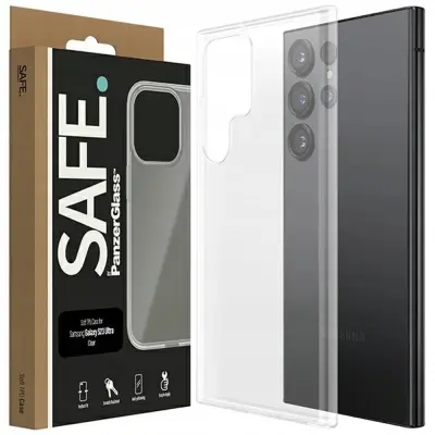 SAFE PANZERGLASS ETUI CASE OBUDOWA DO SAMSUNG GALAXY S23ULTRA PRZEZROCZYSTE