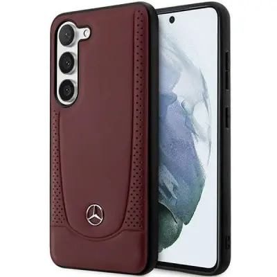 USNJENI OVITEK MERCEDES URBAN BENGALE ZA SAMSUNG GALAXY S23+ RDEČ
