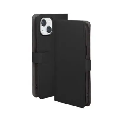 OVITEK UNIQ JOURNA ZA IPHONE 14 PLUS ČRN VISOKO KVALITETEN