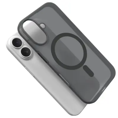 SILIKONSKI OVITEK PURO DAYLIGHT ZA MAGSAFE ZA IPHONE 16 PLUS - ČRN