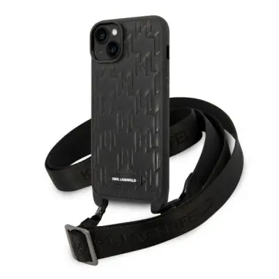 OVITEK OVITEK KARL LAGERFELD MONOGRAM PLAKETA LOGO ZA IPHONE 14 PLUS