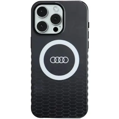 OVITEK AUDI IML BIG LOGO ZA MAGSAFE ZA IPHONE 15 PRO MAX OVITEK ČRN OVITEK