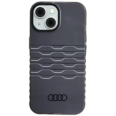 AUDI IML ZA MAGSAFE OVITEK ZA IPHONE 15 14 13 ČRN