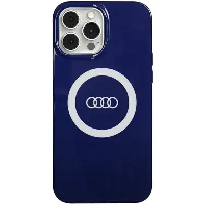 AUDI IML ETUI VELIK LOGO ZA MAGSAFE ZA IPHONE 13 PRO MAX MODRA