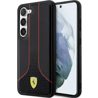 OVITEK FERRARI PERFORIRAN 296 P ZA SAMSUNG GALAXY S23 OVITEK ČRN