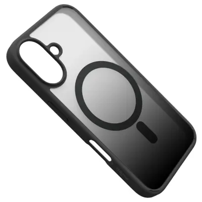 PURO GRADIENT ZA SILIKONSKI OVITEK MAGSAFE ZA IPHONE 16 PLUS ČRN
