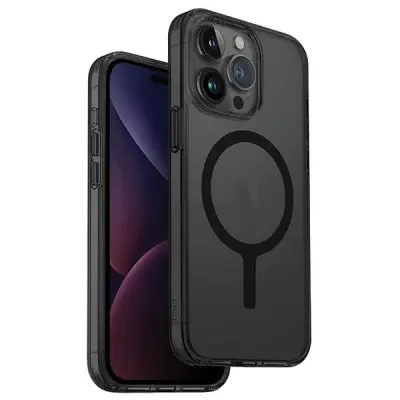 UNIQ LIFEPRO XTREME MAGCLICK POLNILNI OVITEK ZA IPHONE 15 PRO ČRN
